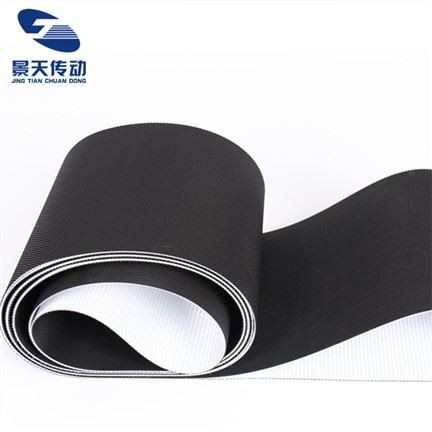 Melna PVC dimanta modeļa josta traukam vai loģistikai